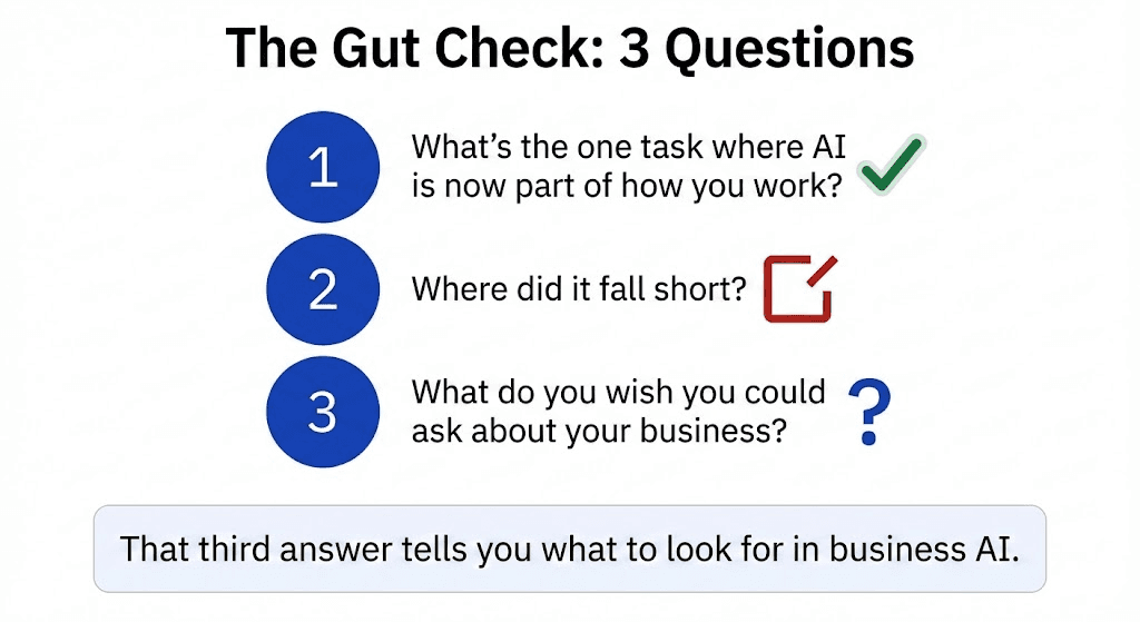 Section divider for the AI vendor evaluation checklist