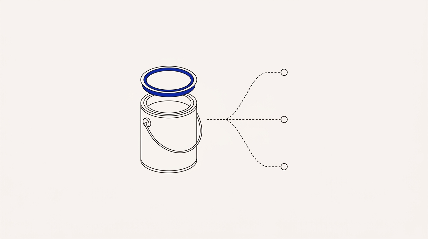 Taming the SKU explosion: tracking paint inventory by base, sheen, and size