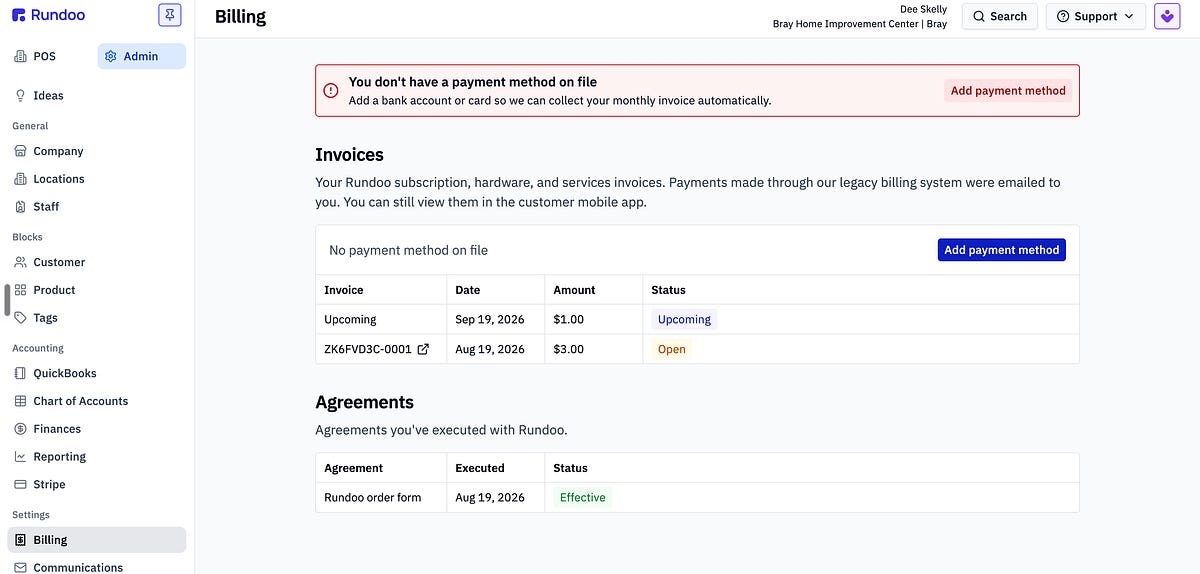 🧾 Billing is Moving to Rundoo