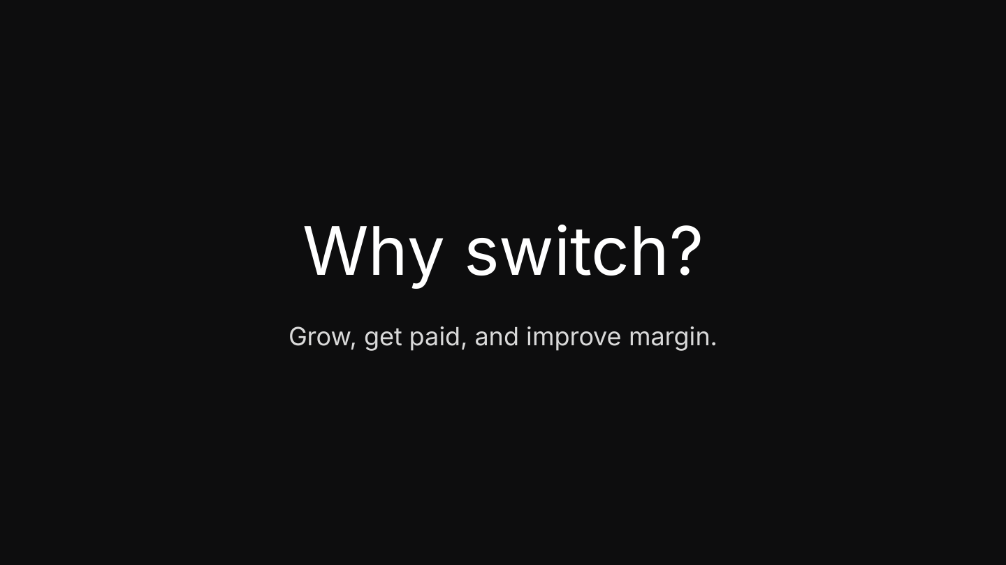 Why Switch