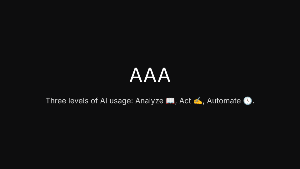AAA Summary