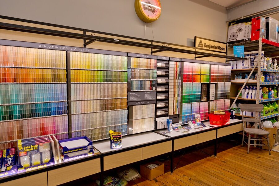 What POS do Benjamin Moore dealers use?