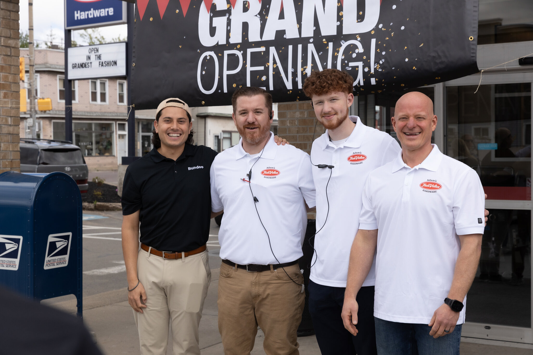 Adam's True Value Hardware storefront in Scranton, Pennsylvania