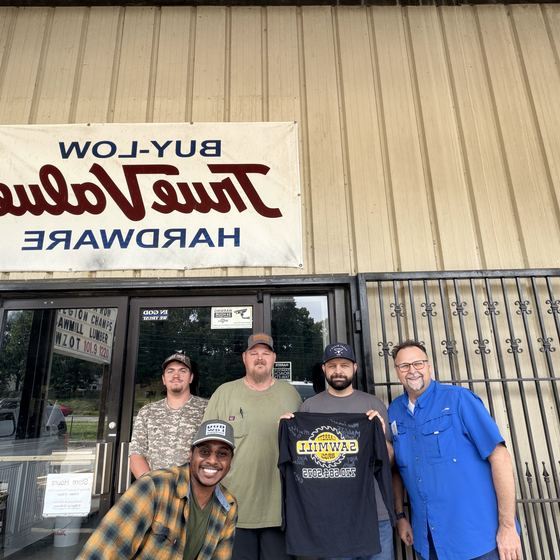 The team at Buy Low True Value Hardware in Rockmart, GA, a Rundoo client