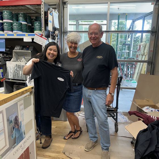 The team at Christopher’s Hardware in Bethesda, MD, a Rundoo client