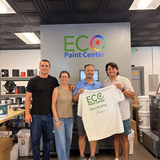 The team at Eco Paint Center in Pinole, CA, a Rundoo client