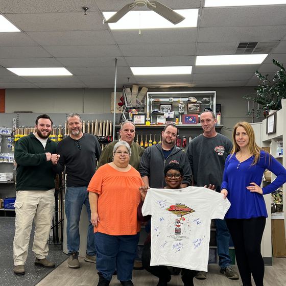 The team at Siperstein Fords Paint in Fords, NJ, a Rundoo client