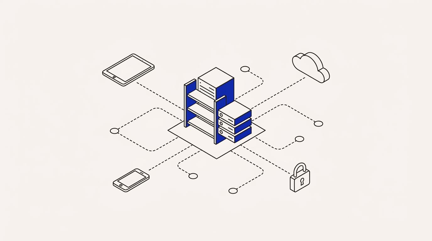 Connected store platform nodes in Rundoo